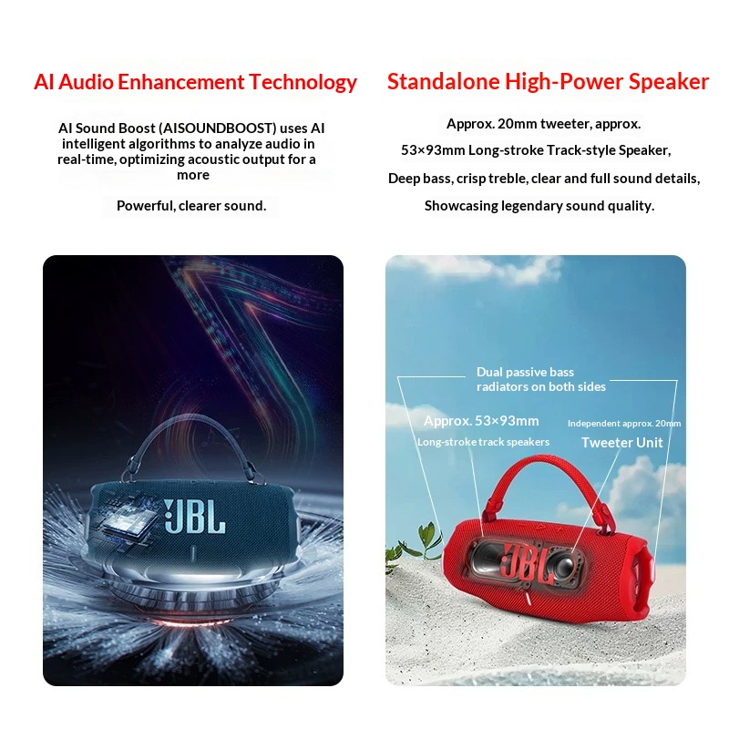 JBL CHARGE6 IP68 Dustproof Wat - огляд і ціна Anker Speaker Soundcore Boom 2